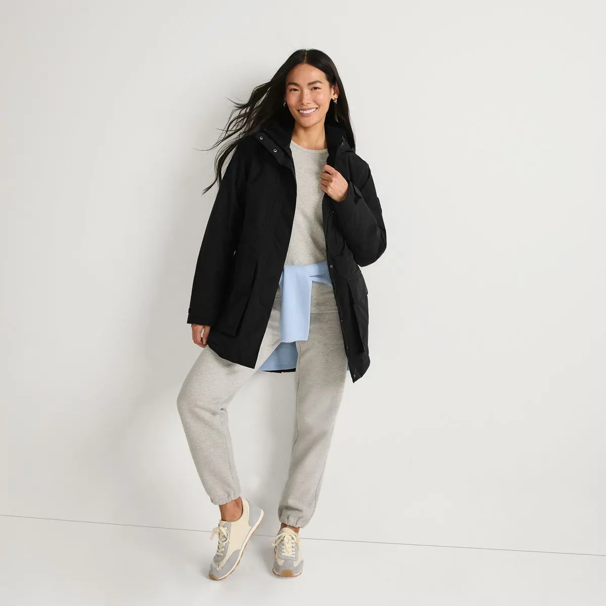 Women's Squall Waterproof Insulated Parka (Black)