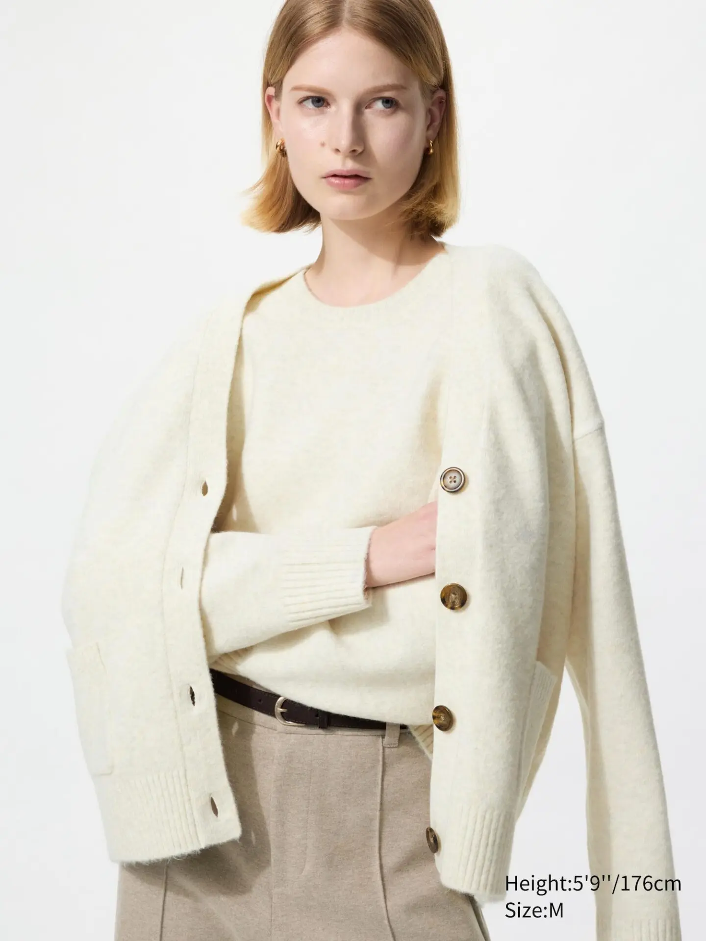 Souffle Yarn Sweater (01 Off White)