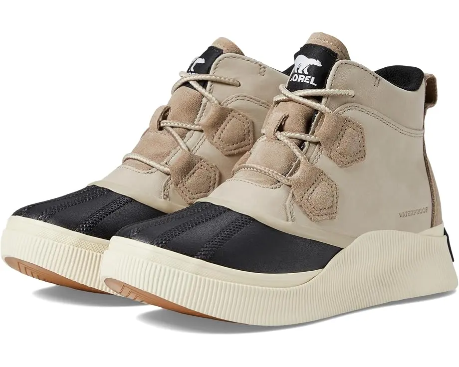 SOREL Out N About IV Classic Waterproof Boot (Omega Taupe/Black)