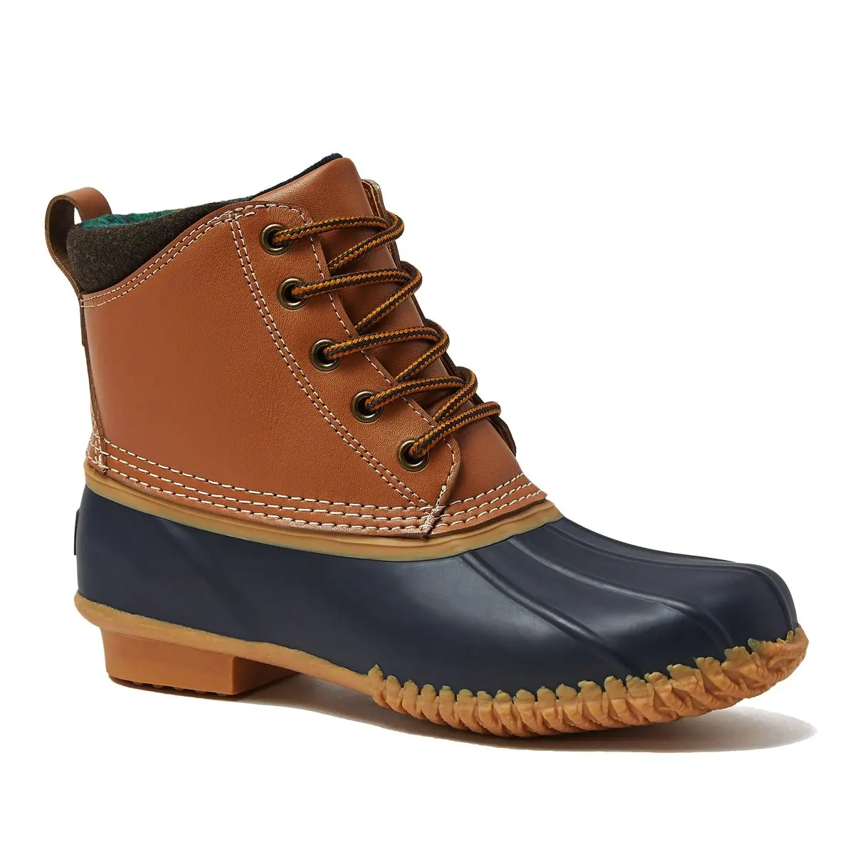 Women's Insulated Duck Boots (Hazelnut Leather)