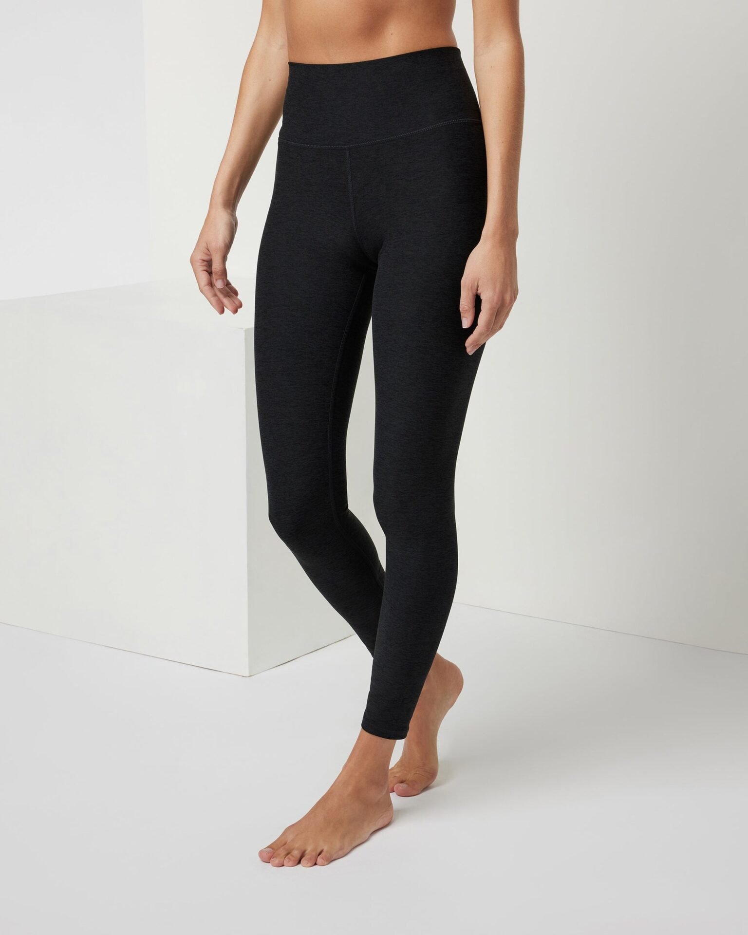 Clean Elevation Legging (Black Heather)