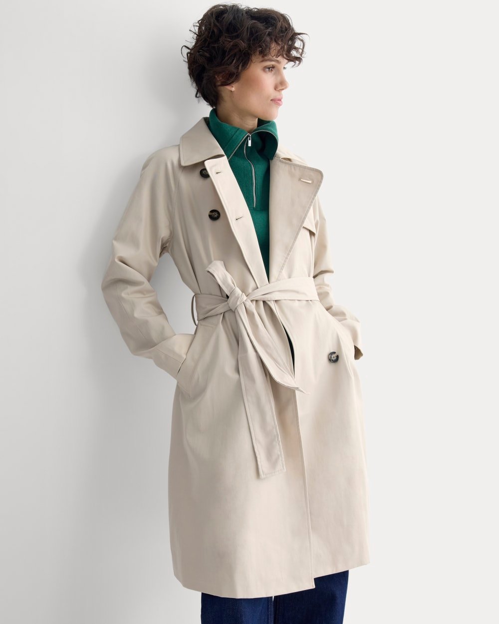 The Modern Trench Coat (Peyote)