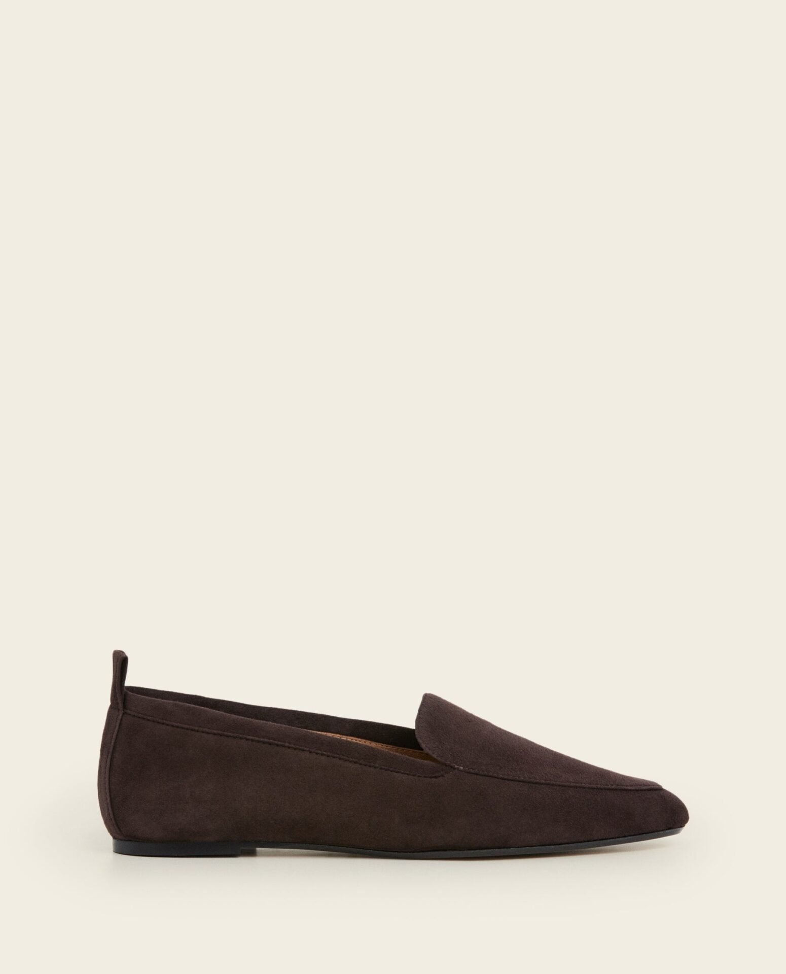 Cajsa Suede Loafer (Chocolate)