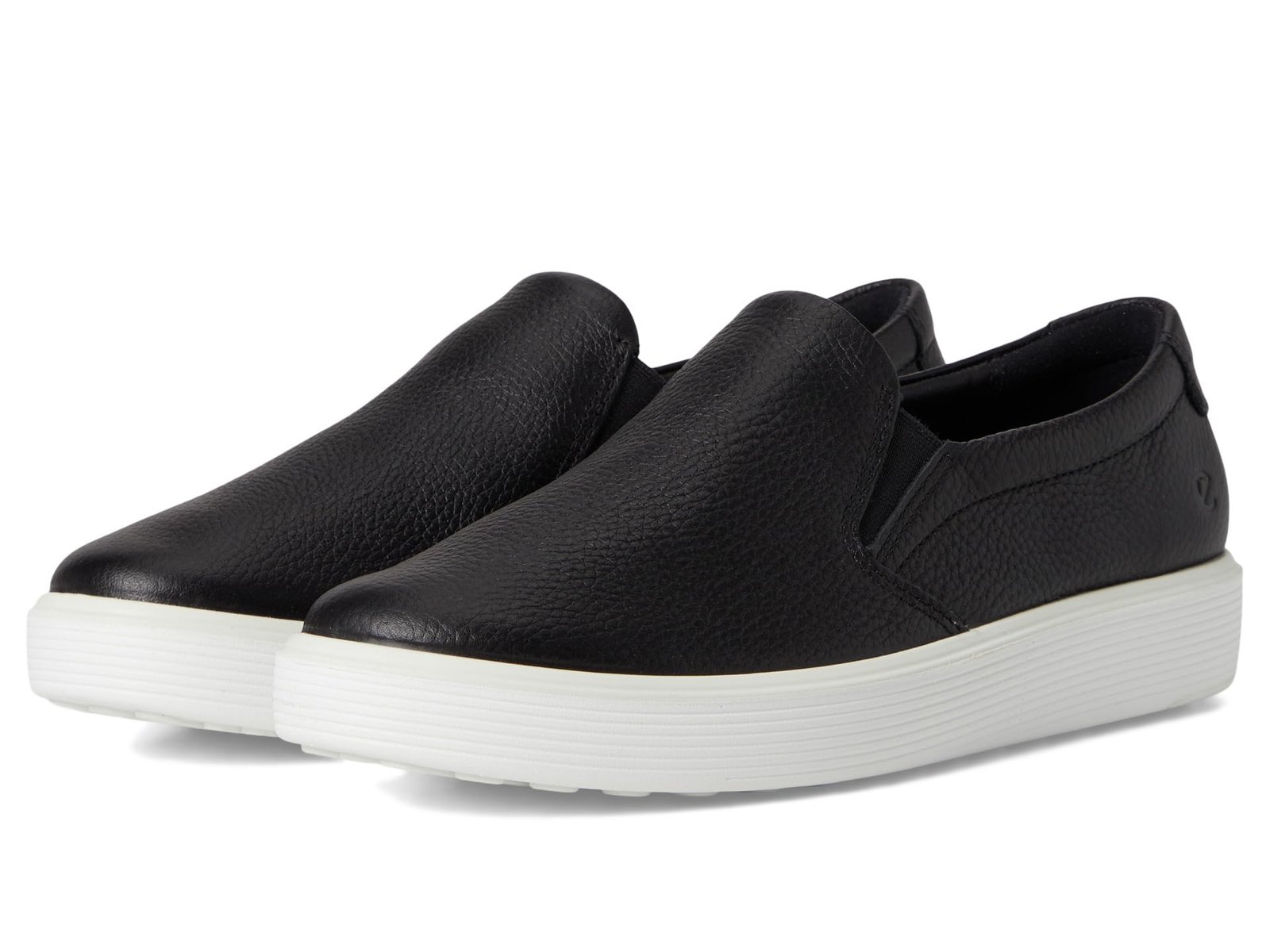ECCO Soft 60 Premium Slip-On Sneaker (Black)