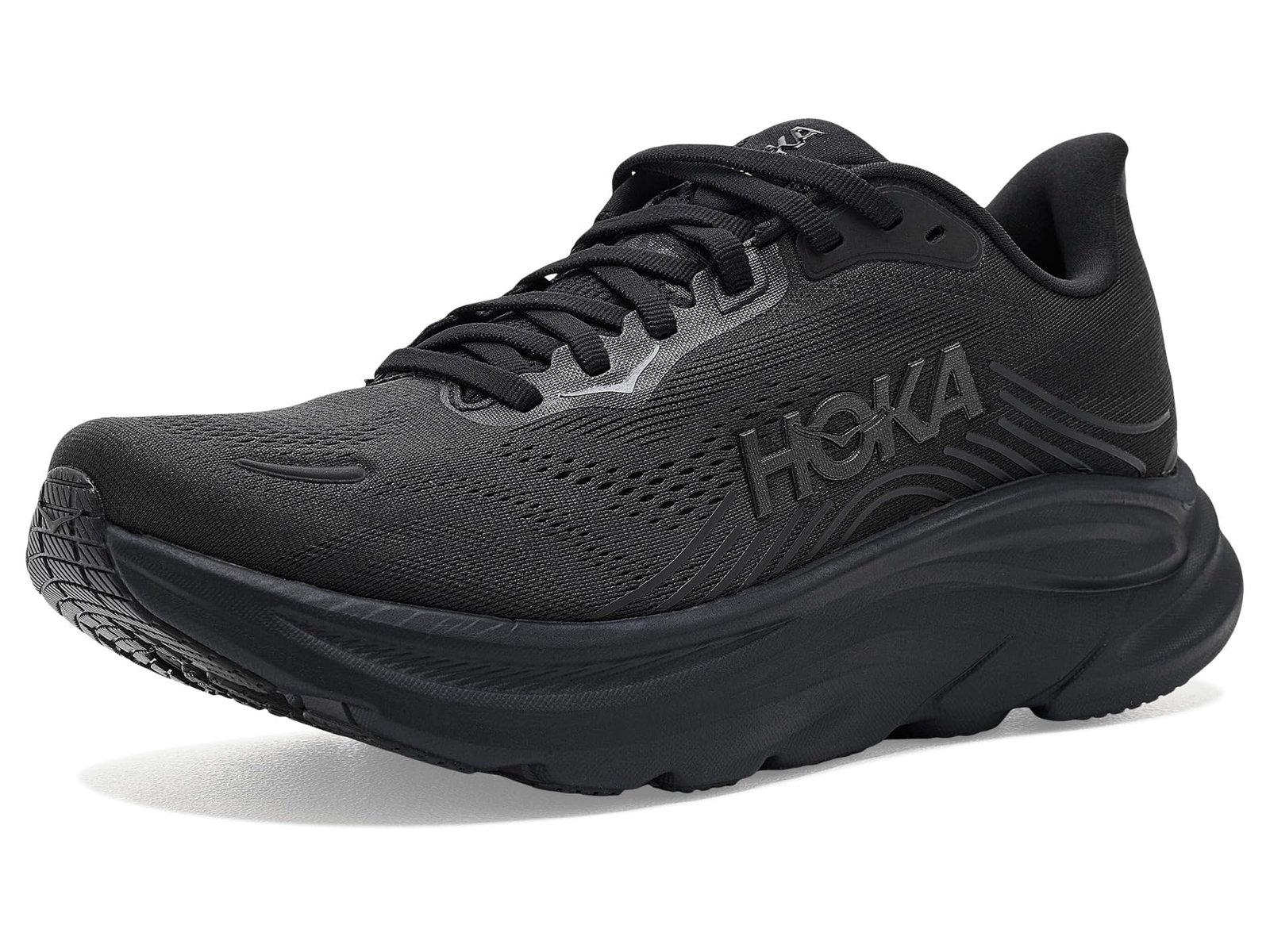 HOKA Clifton 11 Sneakers (Black)