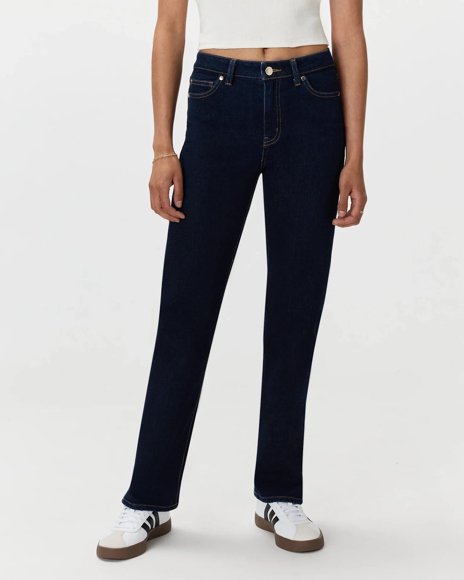 Bella Stretch Straight Jeans, 28