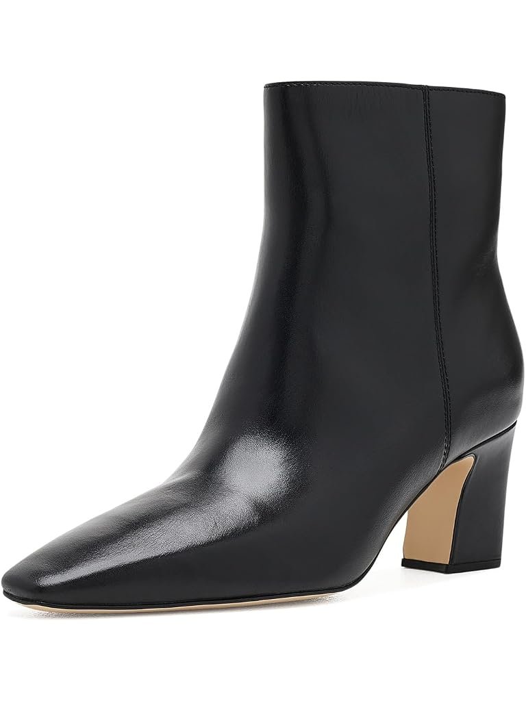 Sam Edelman Saige Ankle Bootie (Black Leather)