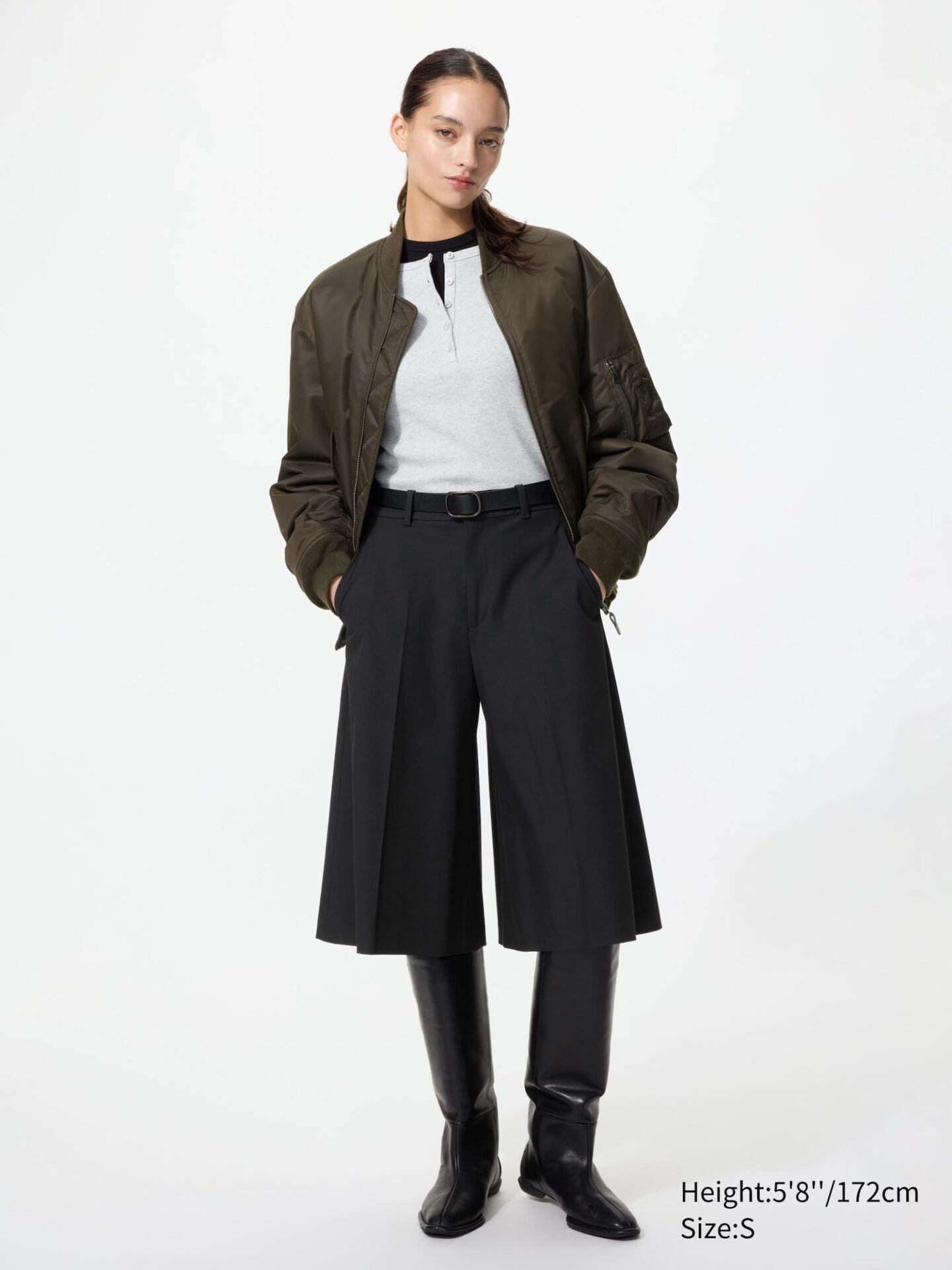 Smart Culottes (09 Black)