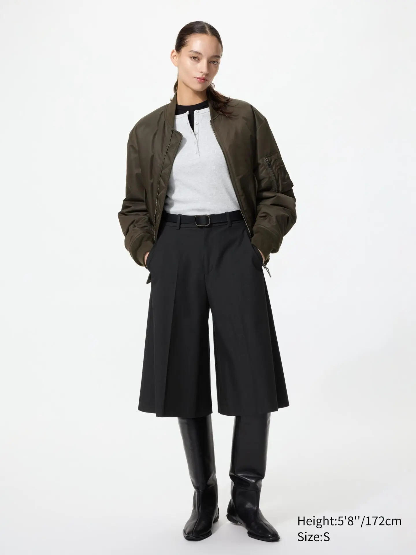Smart Culottes (09 Black)