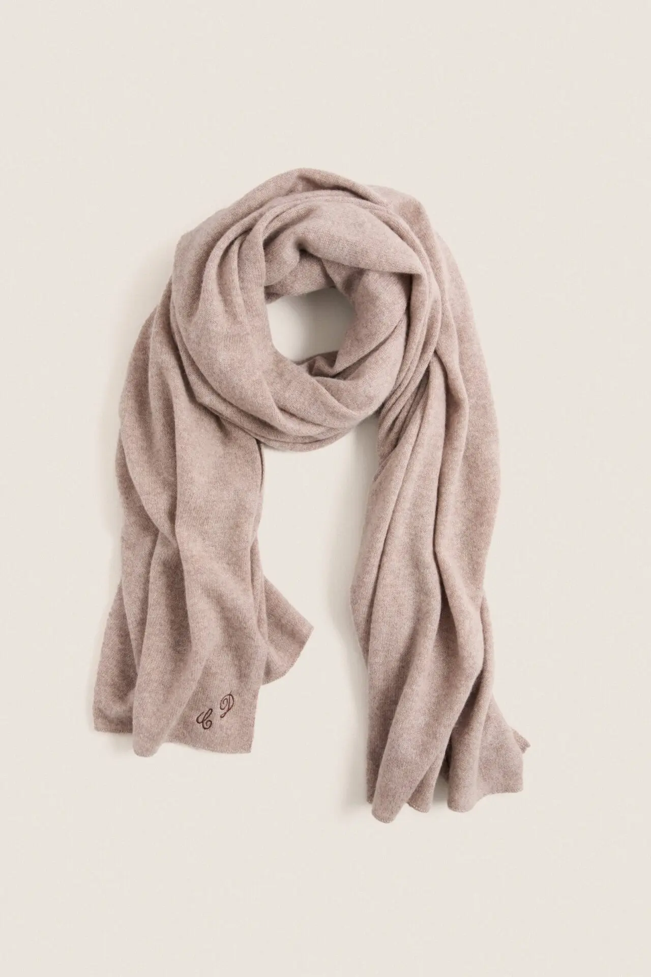 Wheat Cashmere Blanket Scarf (Wheat)