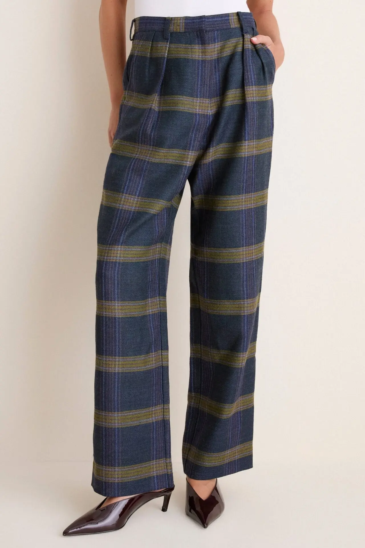 York Trouser (Stirling Plaid)