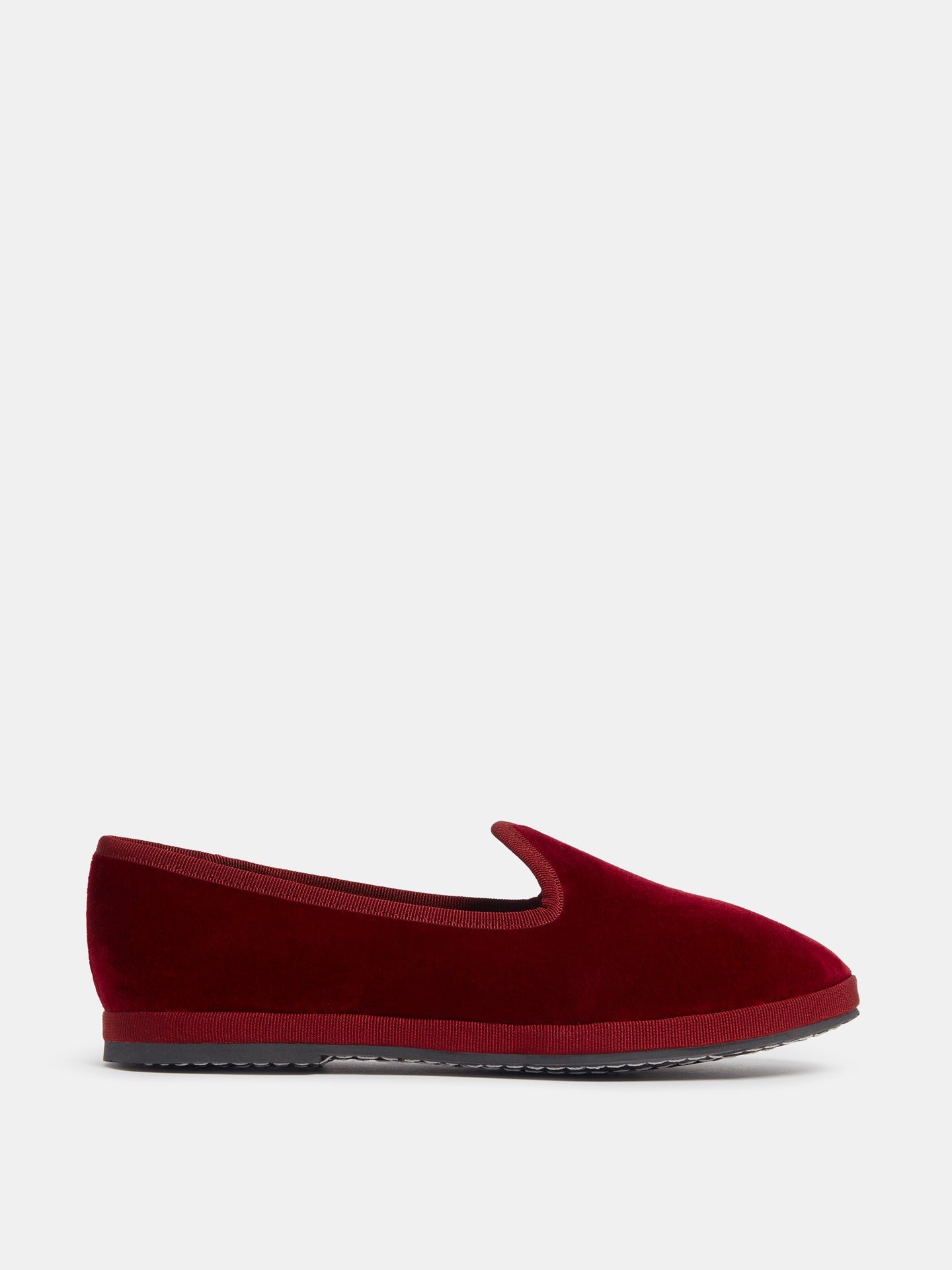 Soft Venetian Slipper (Bordeaux Velvet)
