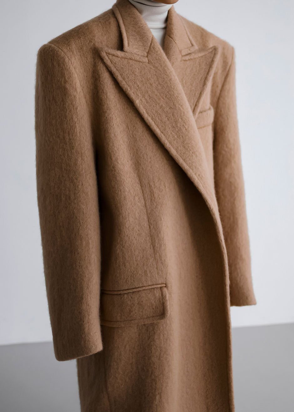 John Oversized Coat (Camel)