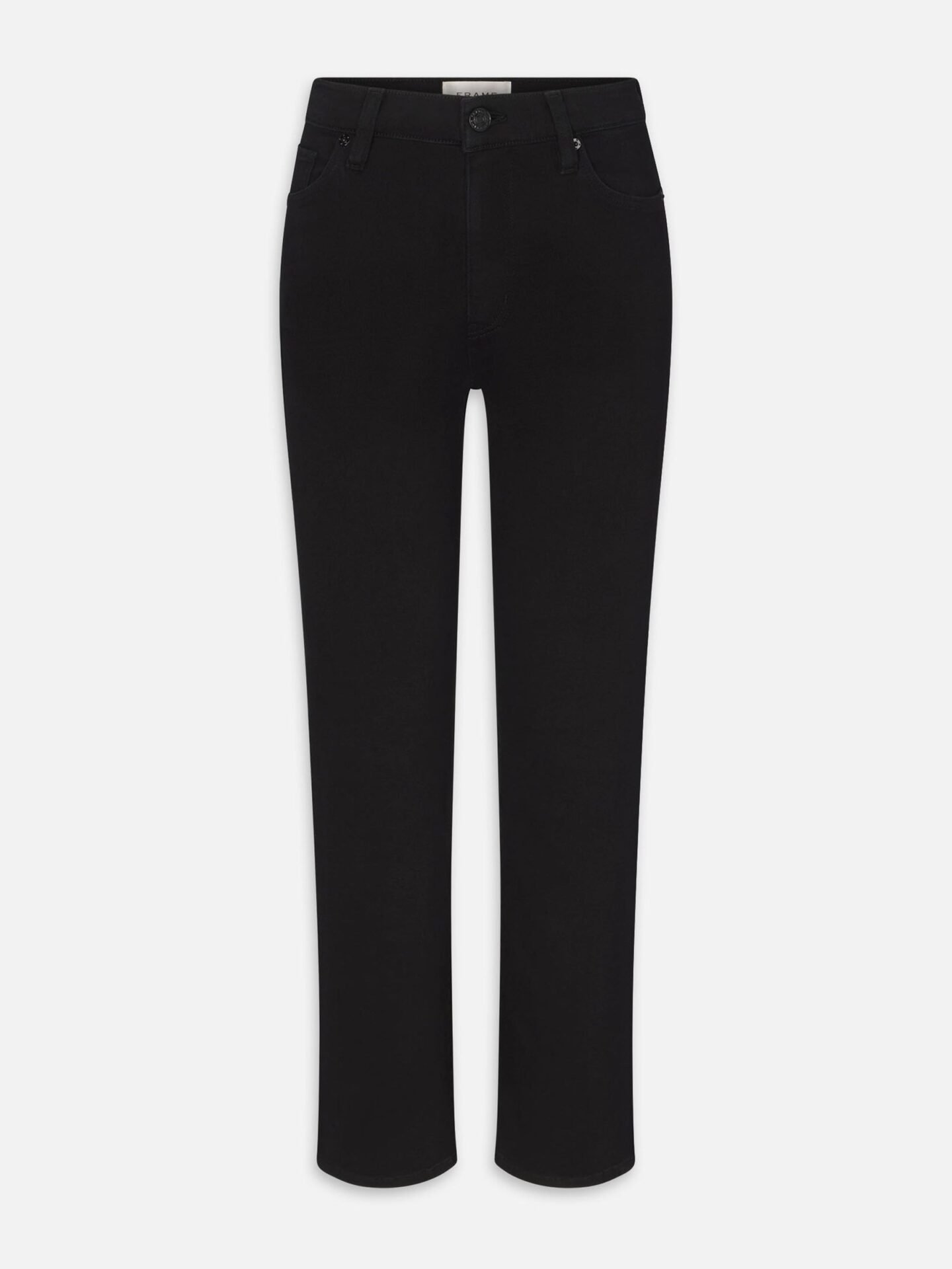 Le Sleek Straight Jeans (Black)