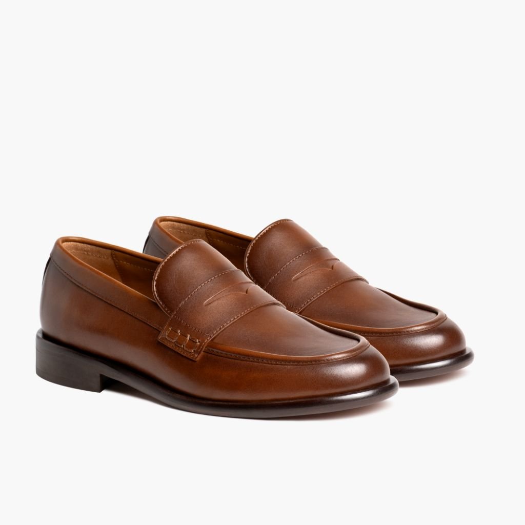 Women's Dress Penny Loafer (Pecan Leather)