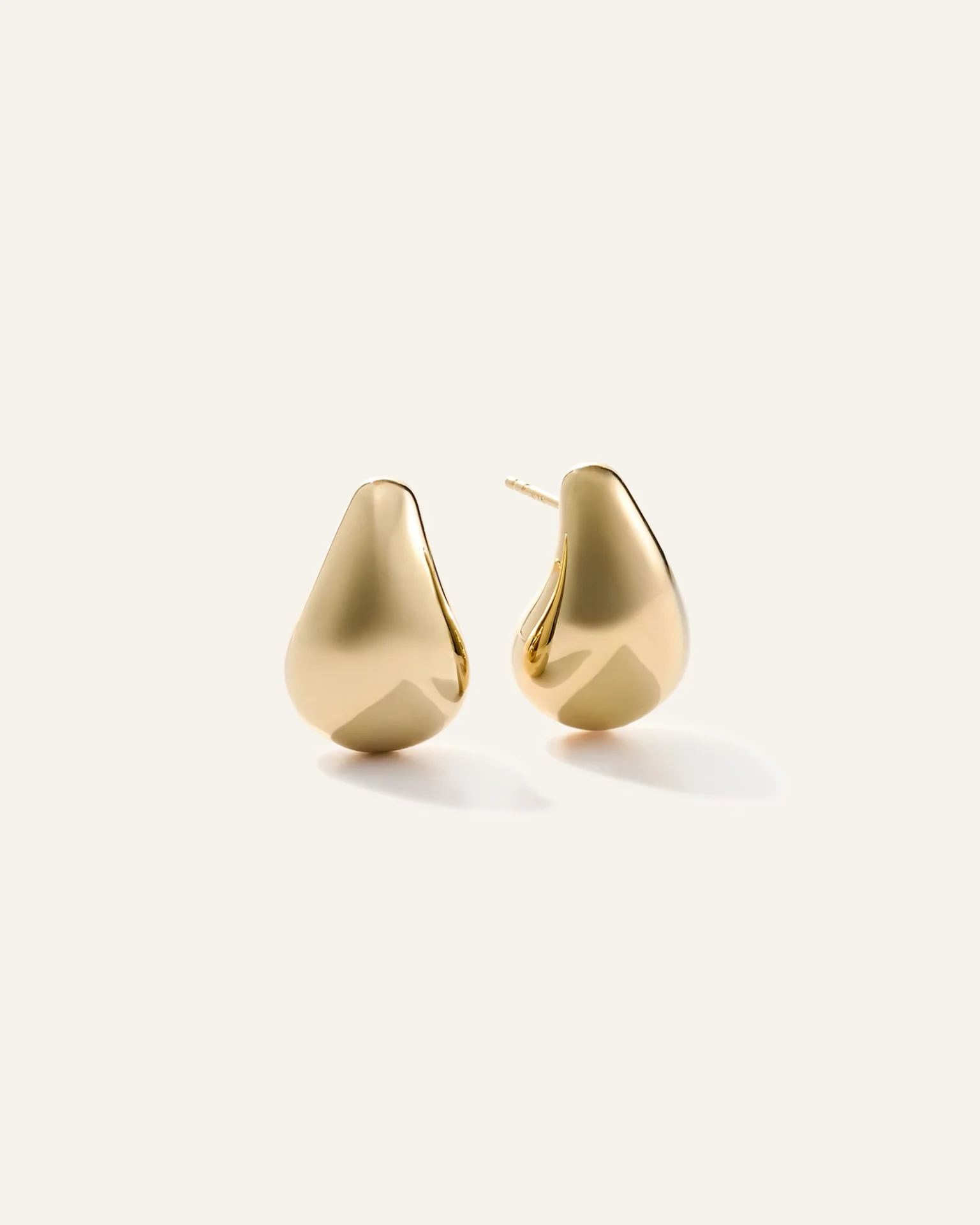 Teardrop Earrings (Gold Vermeil)