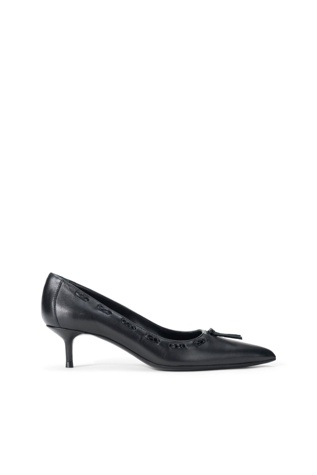 Sebastian Kitten Heel Pump (Black)