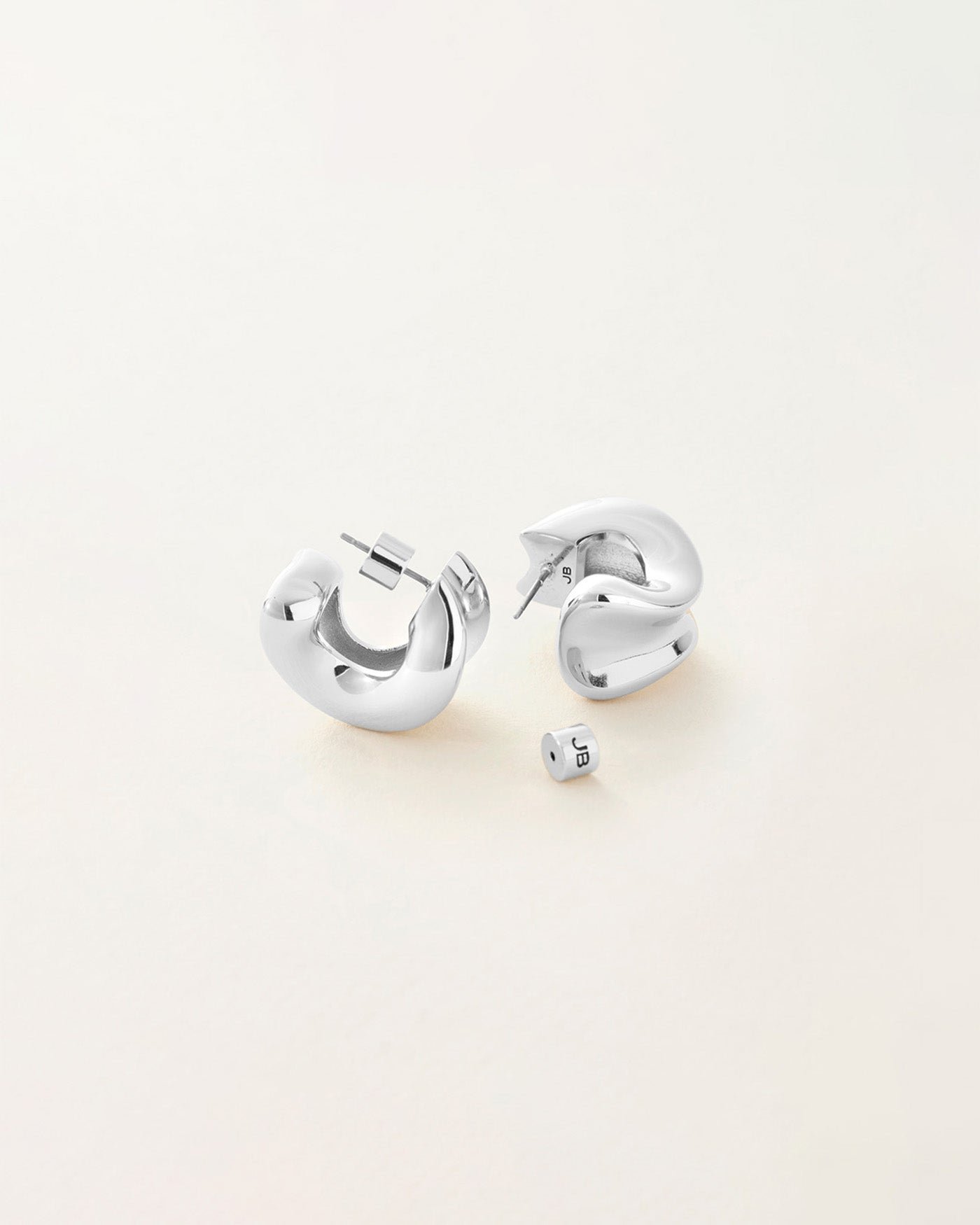 Chunky Doune Hoops (Silver)