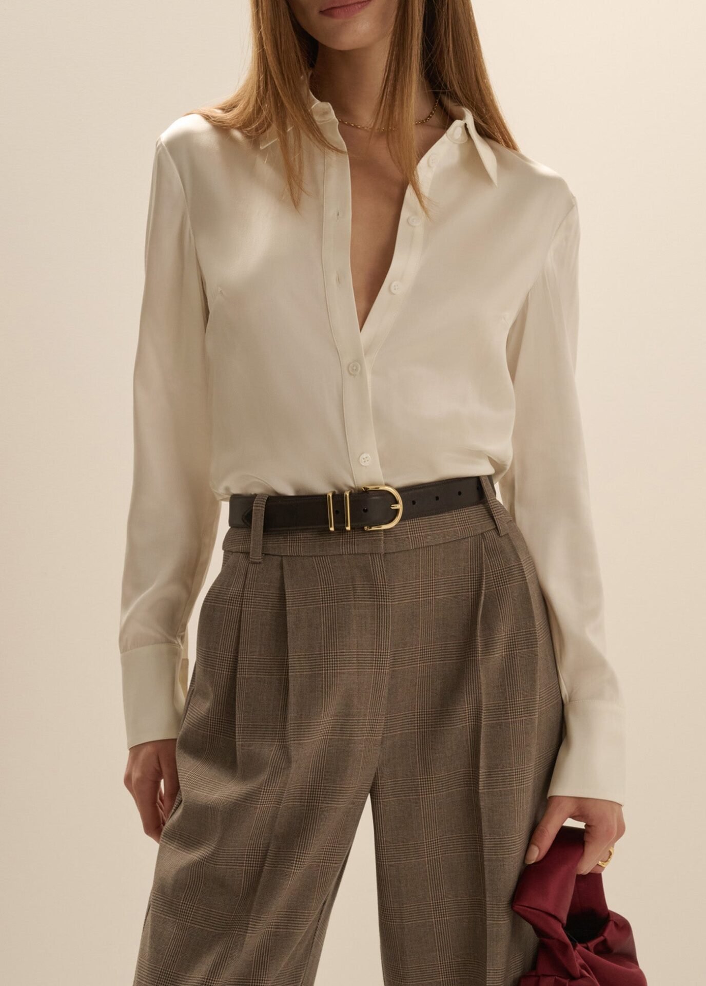 The Bailey Blouse (Ivory)