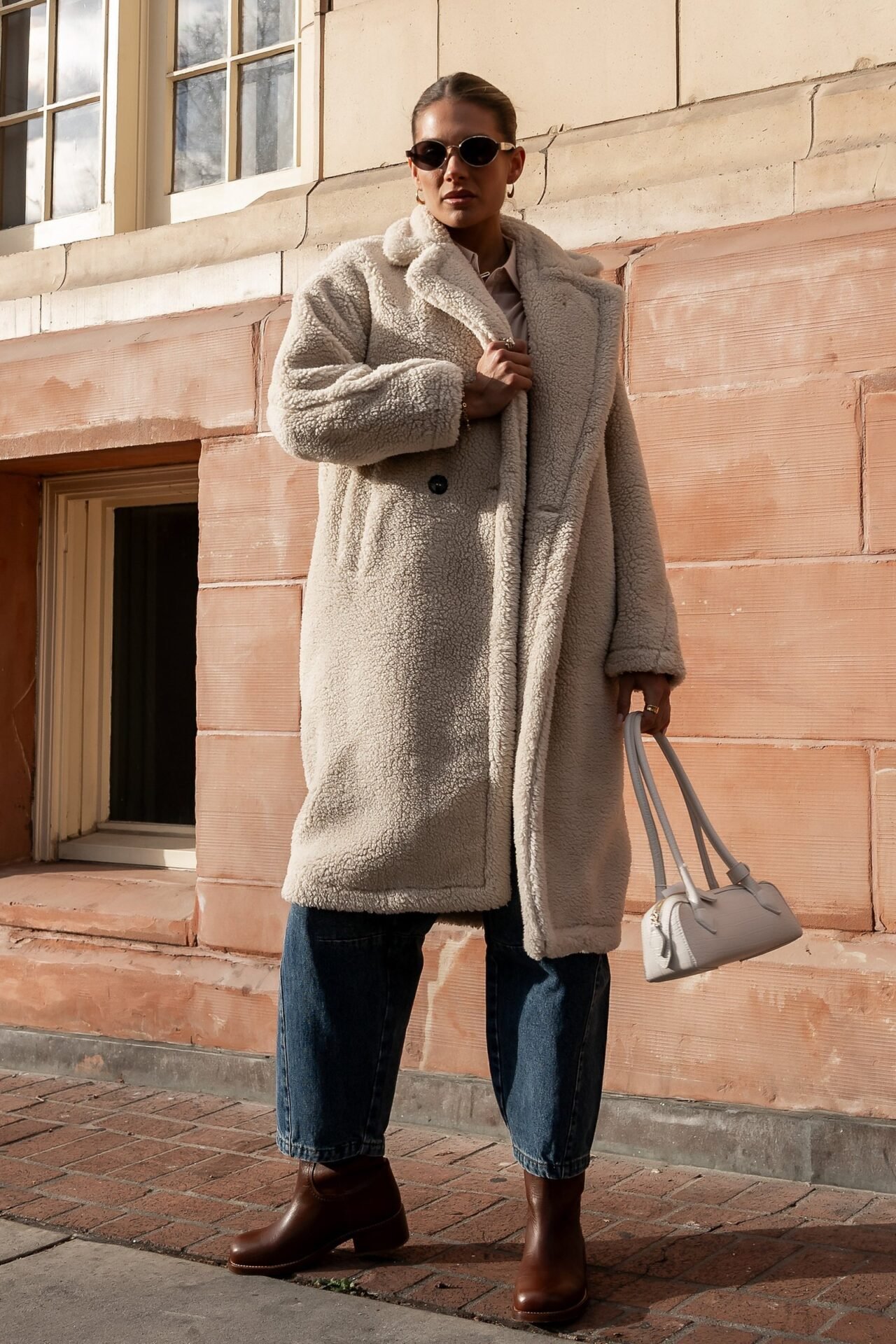 Vince Teddy Coat (Natural)