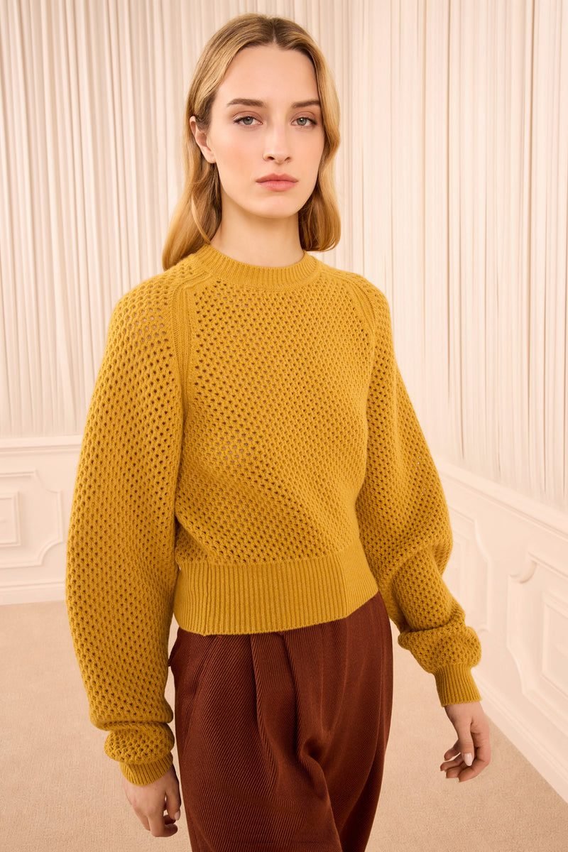 Ronan Knit Pullover (Turmeric)