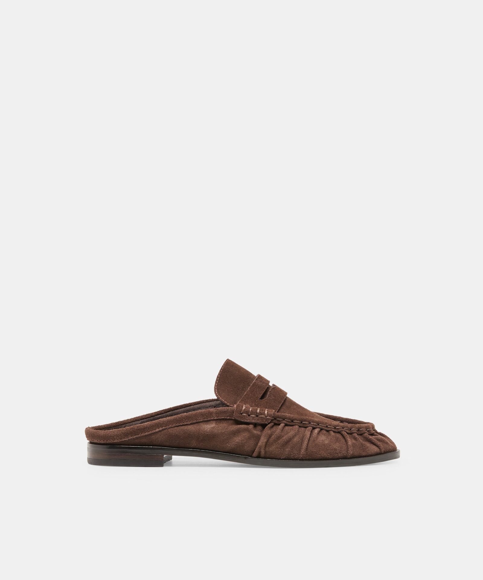 Betzy Loafers (Dark Brown Suede)