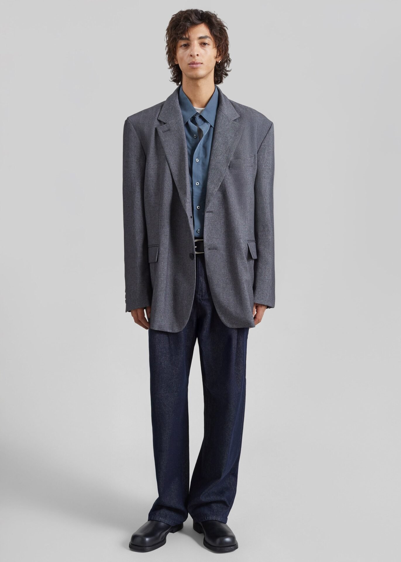Beo Blazer (Grey Melange)