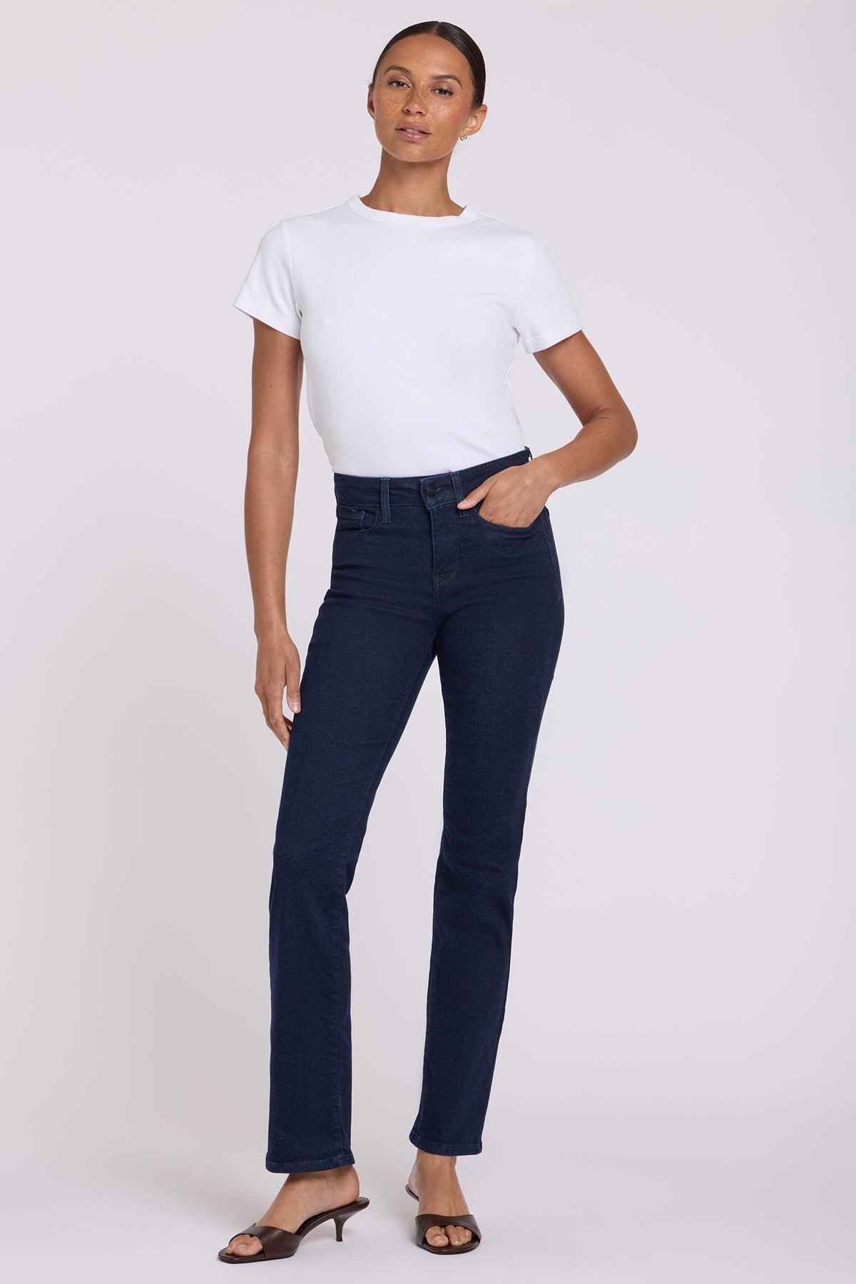 Marilyn Straight Jeans (Rinse)