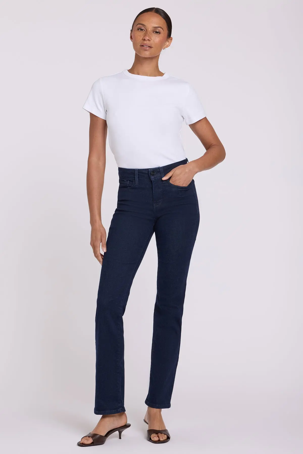 Marilyn Straight Jeans (Rinse)