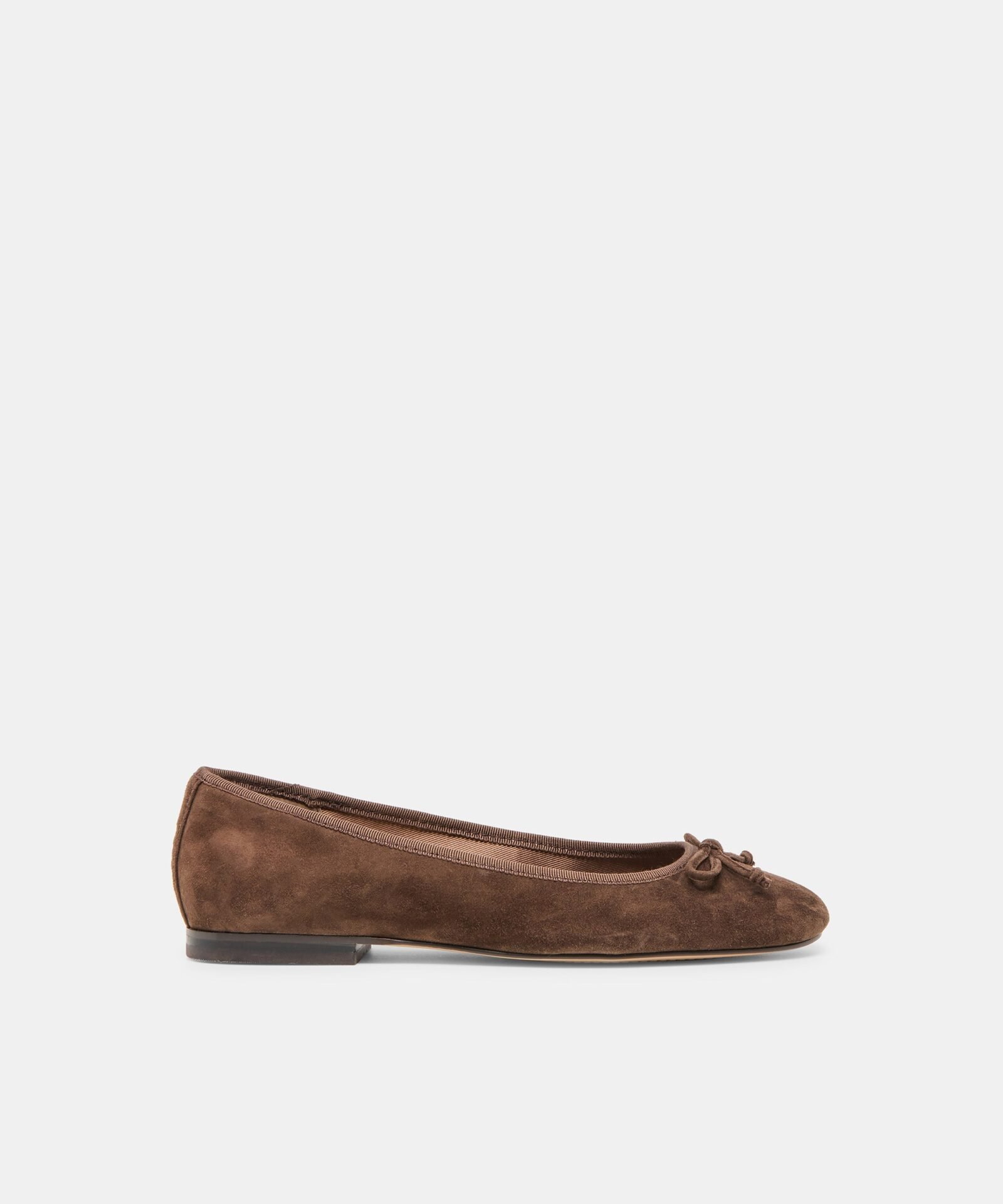 Ritla Ballet Flats (Dk Brown Suede)