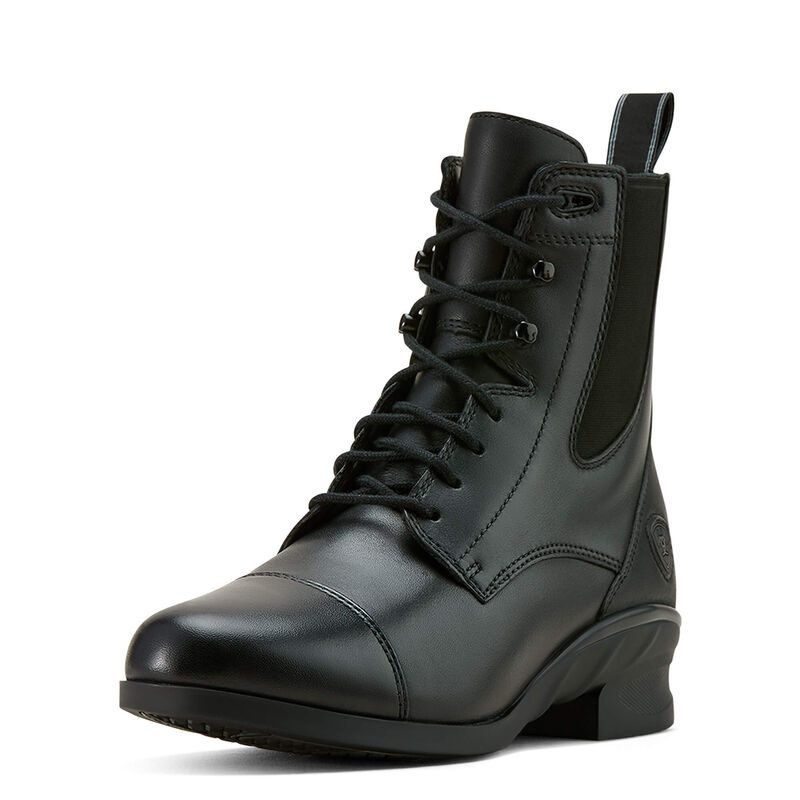 Women's Heritage Lace Paddock Boot (Black)