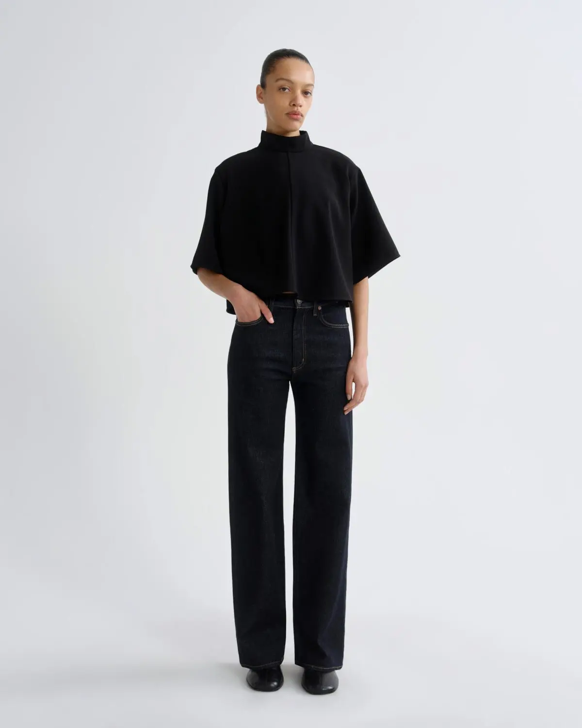 Harper Straight Jean, Comfort Stretch (Rinse)