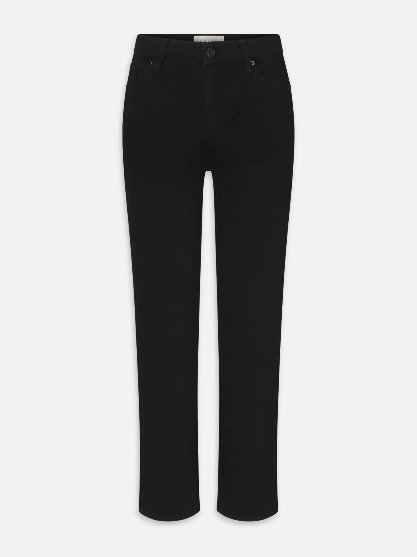 Le Sleek Straight Jean (Black)