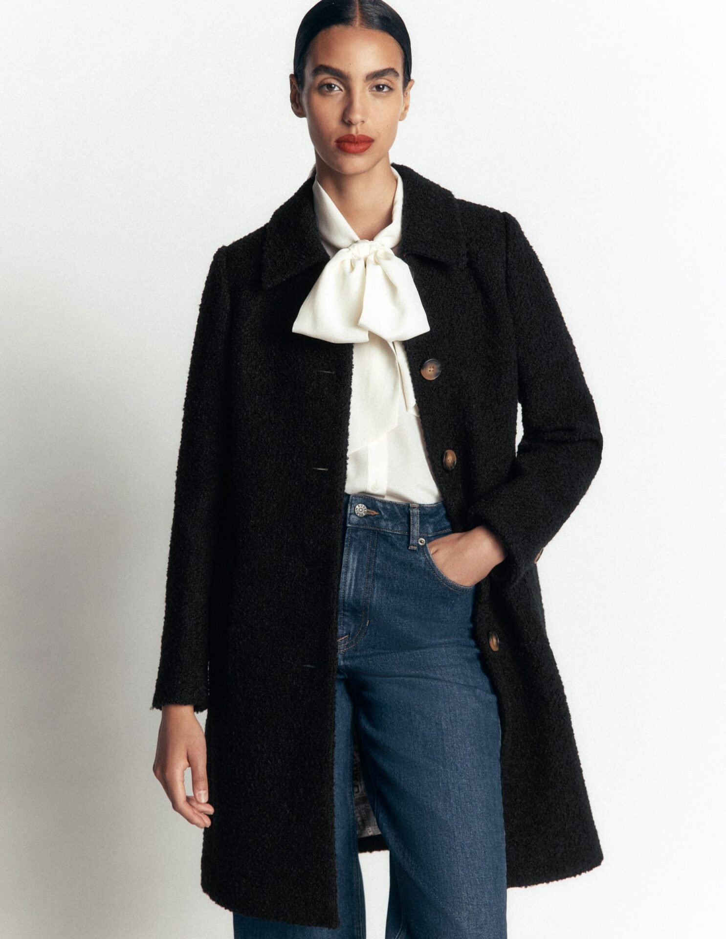Aylesford Wool Coat (Black)
