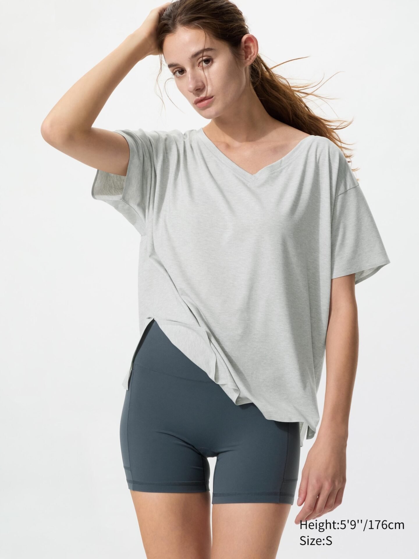 Ultra Stretch Active Biker Shorts (08 Dark Gray)