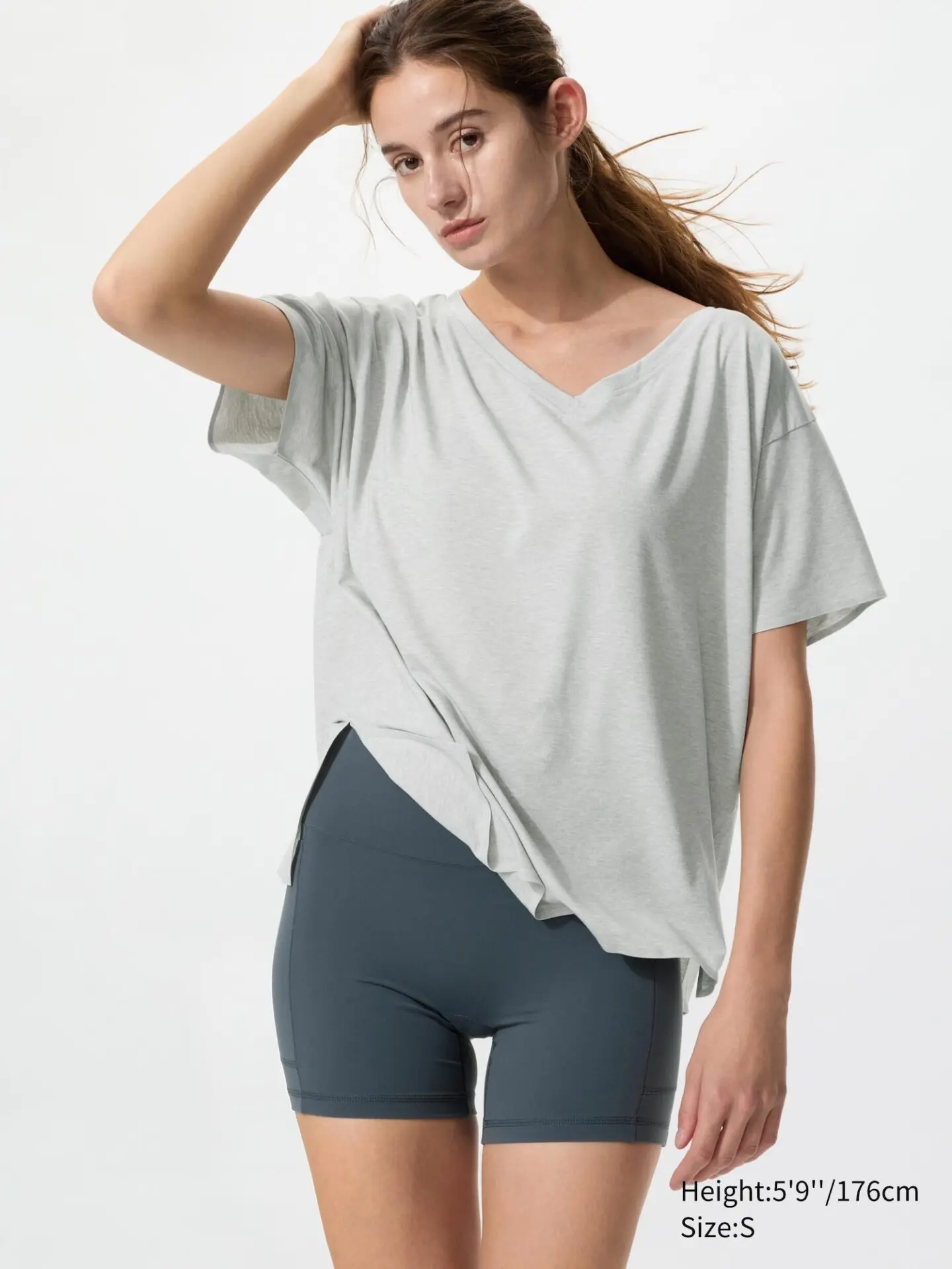 Ultra Stretch Active Biker Shorts (08 Dark Gray)