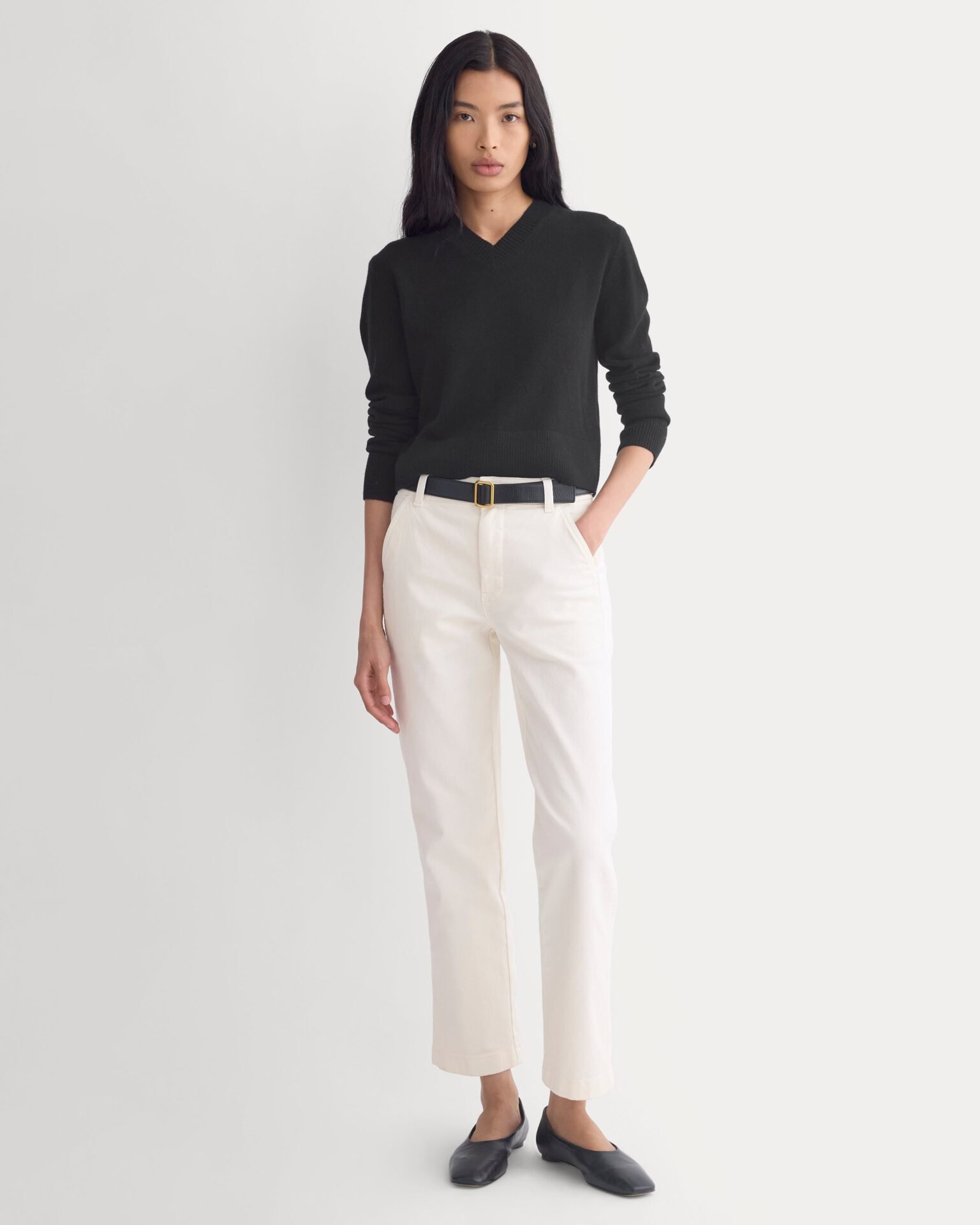 Utility Cigarette Pant (Bone)