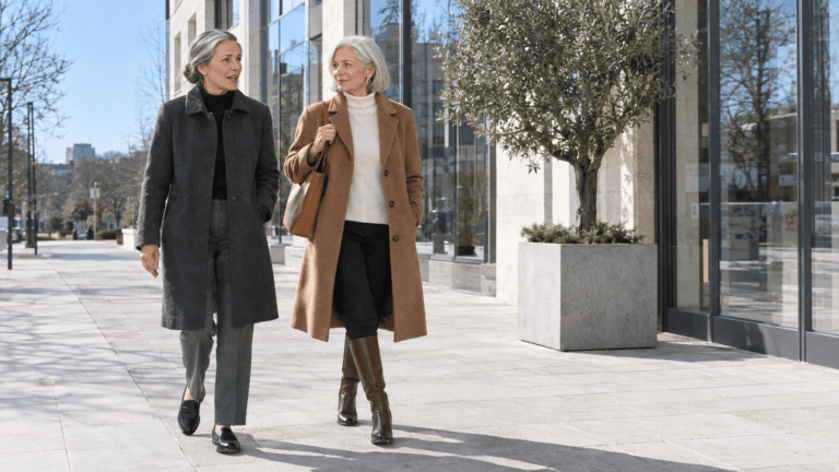 10-Piece Winter Capsule Wardrobe for Women Over 60: 16 Warm Outfits