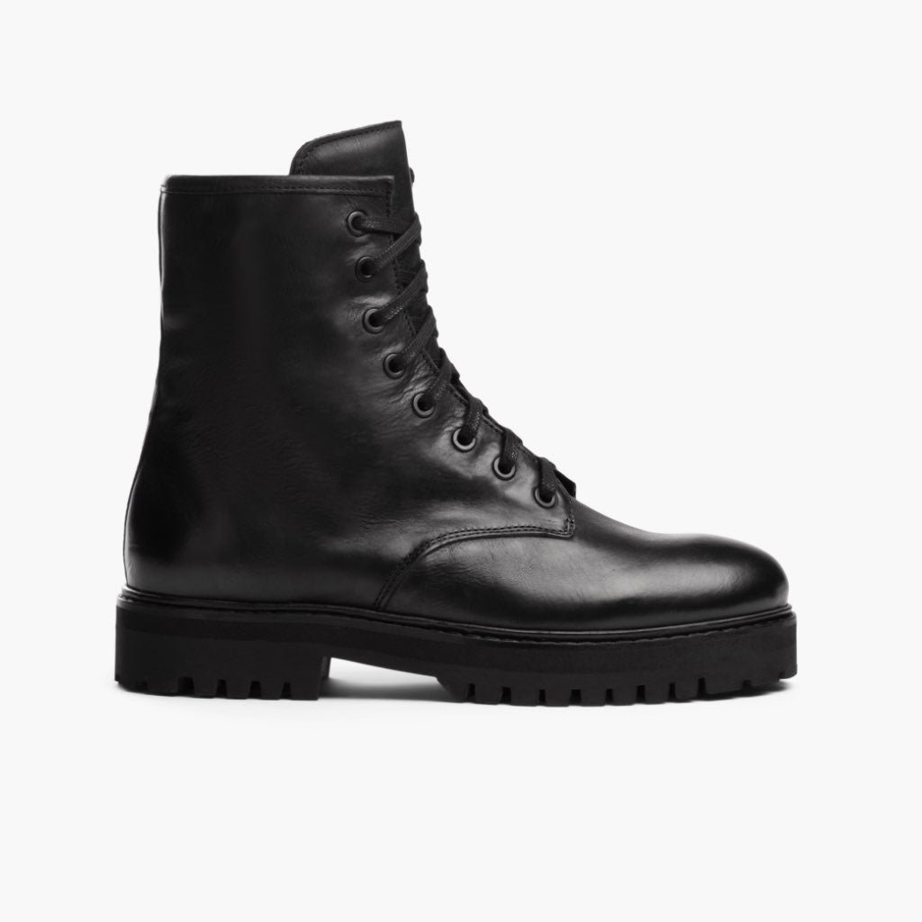 Women's Combat Boot (Black)